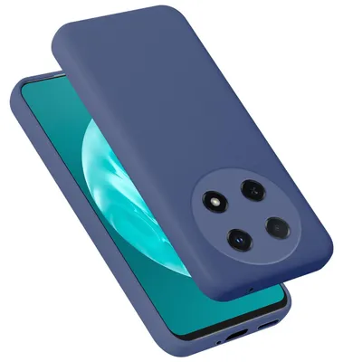 Produktbild von Cadorabo Hülle für Huawei Nova 12i Hülle Silikon Handyhülle Case aus flüssigem Silikon, Kratzfeste und stoßfeste Schutzhülle für Huawei Nova 12i