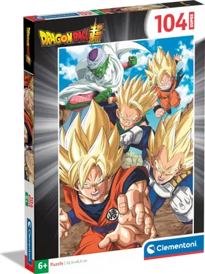 Immagine prodotto di Clementoni Puzzle 104 pezzi Super SuperKolor Dragon Ball 25773