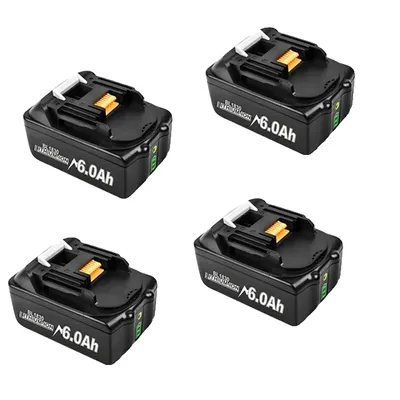 Produktbild von Batterie, 6000mAh Kapazität, kompatibel mit mehreren Modellen, 18V-c, 4