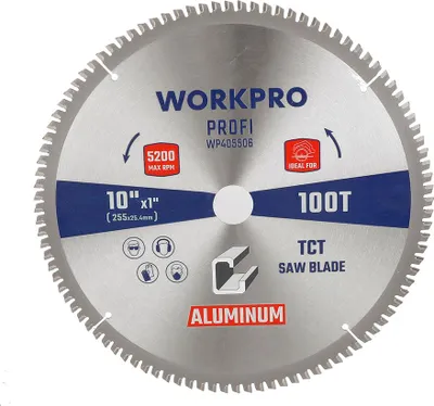 Image de Lame Scie Bois Workpro Coupe Professionnelle, 36 Dents, ø115mm - Workpro