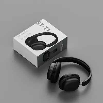 Produktbild von Drahtloses Headset Gaming BT5.3 Kopfhoerermikrofon 3,5 mm 20 Stunden faltbarer Kopfhoerer