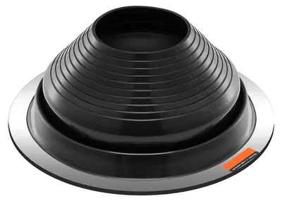Produktbild von Dachrohrdurchführung, flexibles EPDM, hohe Temperaturbeständigkeit, 2 Stück 11 Zoll
