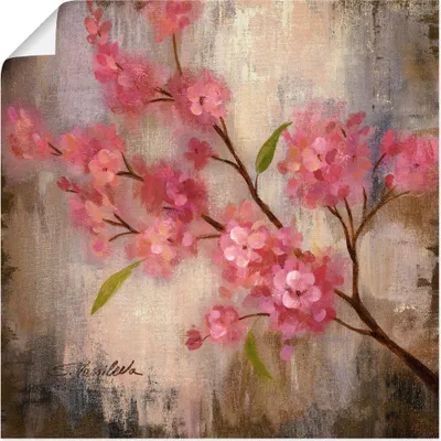 Produktbild von ARTland Poster Kirschblüte II Größe: 40x40 cm