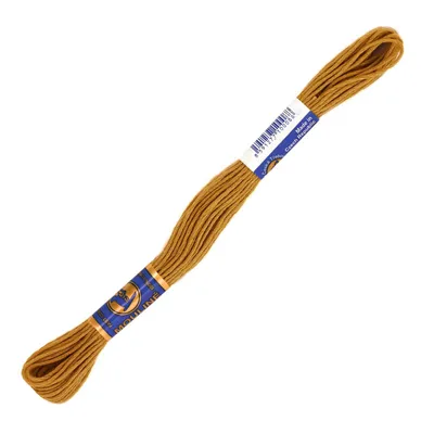 Produktbild von 1 Docke Stickgarn 2g / Sticktwist 100 % Baumwolle Stickerei verschiedne Farbwahl Auswahl 4, Farbe :7252 dunkles orangenbraun