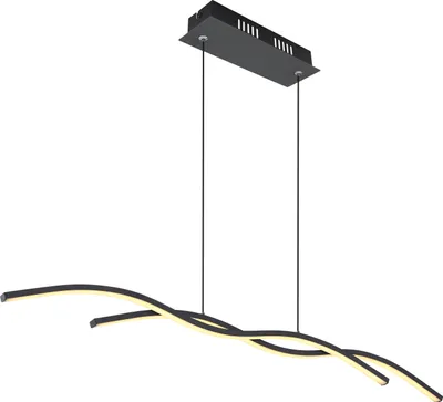 Produktbild von Globo Lighting Hängeleuchte Metall schwarz, LED