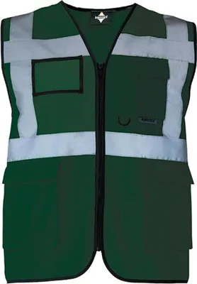 Immagine prodotto di Korntex KXMF | Gilet multifunzione di segnalazione Executive - Colore: Verde paramedico - Taglia: XXL