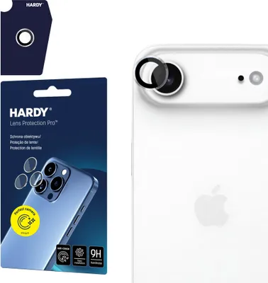 Zdjęcie produktu dla 3MK HARDY Lens Protection Pro, Apple, iPhone Air, Nietłukące, Odporny na zadrapania, Przezroczysty, 1 szt.