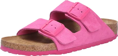 Produktbild von Birkenstock Damen Pantoletten Arizona 30138-36, 30138-37, 30138-38, 30138-39, 30138-40, 30138-41, 30138-42, 30138-43 BIR-1027069 Fuchsia Tulip 39