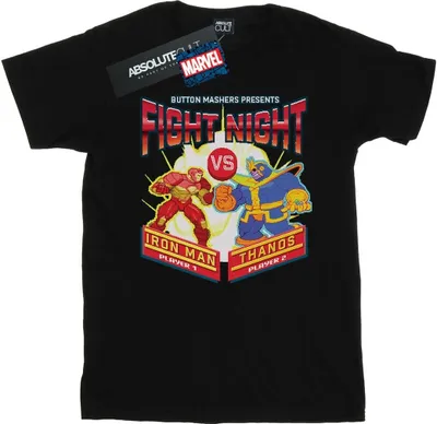 Produktbild von Marvel - "Fight Night" T-Shirt für Herren BI51369 (L) (Schwarz)