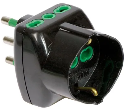 Productafbeelding van FANTON 82241, Type L (IT), 16 A, Zwart, P17, S17