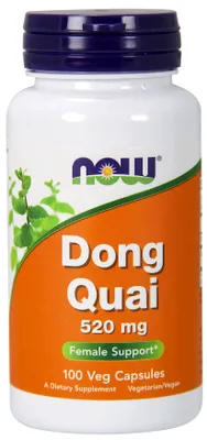 Produktbild von NOW FOODS Dong Quai 520 mg, 100 Kapseln.