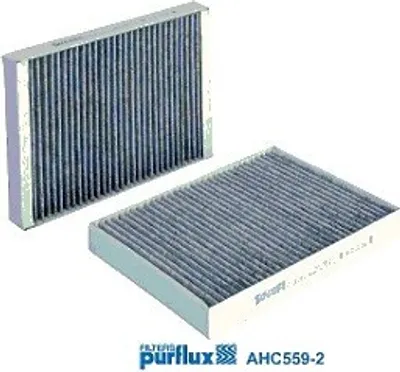 Produktbild von PURFLUX AHC559-2 Aktivkohle Innenraumfilter Pollenfilter passend für MERCEDES-BENZ S-Klasse Limousine (W221) CLS (C219) S-Klasse Coupe (C216)