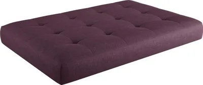 Produktbild von sunnypillow Palettenkissen Verona gesteppt Sitzkissen 120x60x15cm Purple