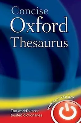 Obrázok produktu pre Concise Oxford Thesaurus