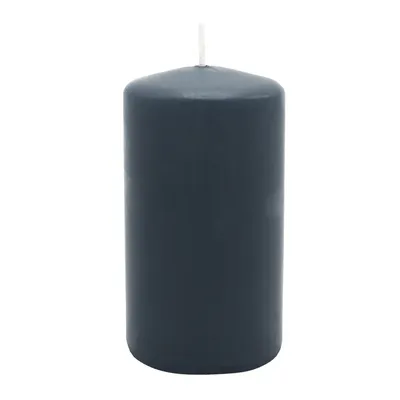 Immagine prodotto di Candela a colonna in paraffina, antracite, WENZEL, 130/70 mm, durata di combustione circa 61h, autoestinguente