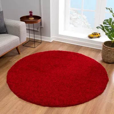 Zdjęcie produktu dla Dywan LOCA NEW 1300 RED 120X120 ROUND