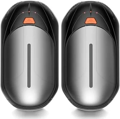 Productafbeelding van Draagbare handwarmerset, 2 stuks, 6000mAh, 3 temperatuurstanden