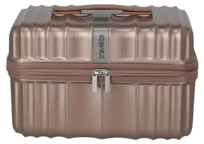 Produktbild von travelite Paros Beauty Case Cappuccino altrosa