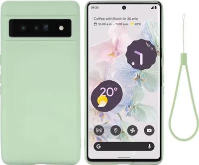 Immagine prodotto di Copertura per Google Pixel 7 Custodia per telefono cellulare Custodia in silicone Cover Bumper Nero opaco