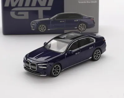 Produktbild von BMW i7 xDrive60 Tansanitblau Metallic - Mini GT 1:64