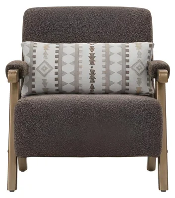 Immagine prodotto di Lussuoso set di divani 4+1, stile moderno, colore marrone, struttura in legno