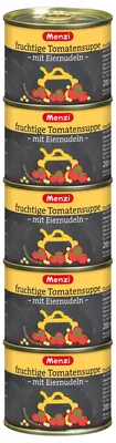 Produktbild von Menzi Fruchtige Tomatensuppe mit Eiernudeln und Kräutern 1000ml