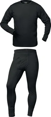 Produktbild von Thermounterwäsche 2tlg. Gr.M/5 marine Hose lang/Shirt Langarm m.Rundhals