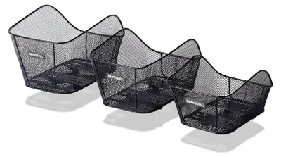 Image de Basil icon m panier à vélo arrière 26 l acier noir