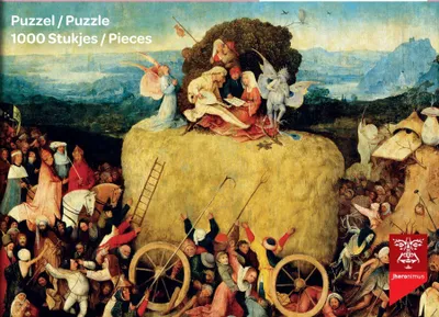 Produktbild von Puzzelman Der Heuwagen - Jheronimus Bosch (1000)