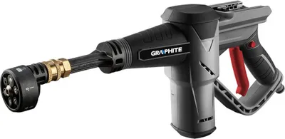 Produktbild von Graphite 58G083, Kompakt, Akku, Grau, 170 l/h, 24 bar, 70 dB