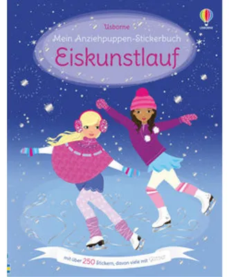 Produktbild von Mein Anziehpuppen-Stickerbuch: Eiskunstlauf
