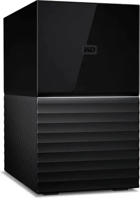Produktbild von Western Digital My Book Duo Externe Festplatte 28 TB USB Type-A / USB Type-C 3.2 Gen 1 (3.1 Gen 1) Schwarz