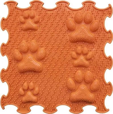 Produktbild von Sensory Matte Paws hart (steif) 1 Stück - Orange