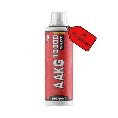 Produktbild von Prosport AAKG 10.000 SHOT 500ml Flasche