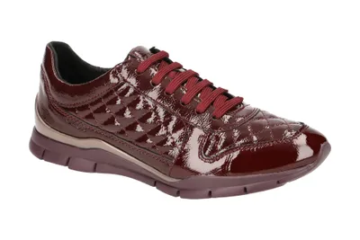Produktbild von Geox SUKIE Damenschuhe - Halbschuhe - Sneaker rot Freizeit NEU