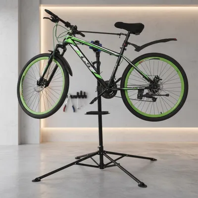 Immagine prodotto di cavalletto per il montaggio di biciclette a 360° Cavalletto di centraggio per riparazioni in officina Cavalletto per biciclette