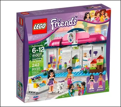 Produktbild von Lego 41007 Friends Heartlake Tiersalon