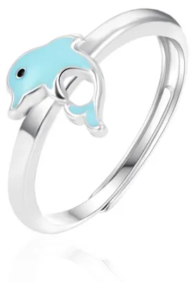 Immagine prodotto di Anello d'argento per bambini con delfino AGT-RD02