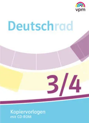 Produktbild von Deutschrad 3/4. Kopiervorlagen Klasse 3/4
