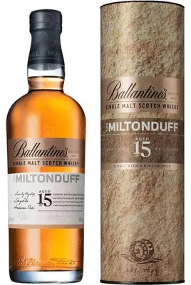 Produktbild von Ballantine's Miltonduff 15YO Whisky 700ml in der Tube