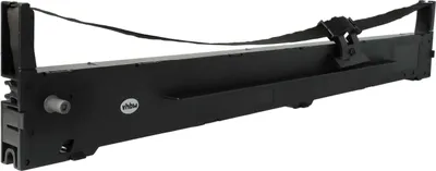 Produktbild von vhbw Farbband Schriftband kompatibel mit Epson LQ-2090IIN, LQ-2090II, LQ-2090 Nadeldrucker, Bondrucker - Schwarz