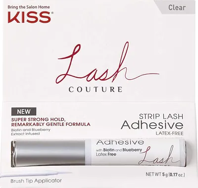 Obrázok produktu pre KISS Lash Couture Lepidlo na umelé riasy číre 0,17oz/5g