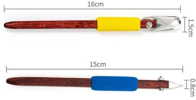 Image de Ensemble d'outils de découpe pour la céramique, 2 pièces, P1 et X2, pour le travail de la céramique, la gravure et le moulage