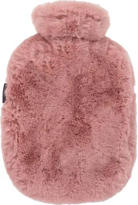 Image de Bouillotte en Fourrure artificielle 2,0 L, rose tendre