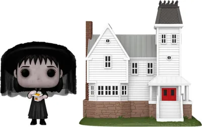 Produktbild von Funko Pop! Town: Beetlejuice - Lydia Deetz with Maitland House #47