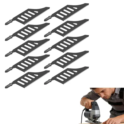 Produktbild von Set mit 10 Sägeblättern aus Kohlenstoffstahl