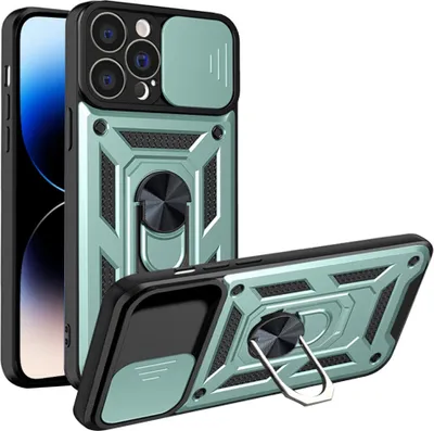 Obrázok produktu pre Techsuit Camshield zadný kryt pre Apple iPhone 14 Pro Max - Zelený