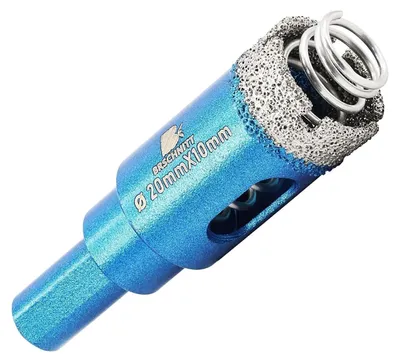 Produktbild von Diamant-Fliesenbohrer-Set 20mm für Keramik, Granit, Marmor
