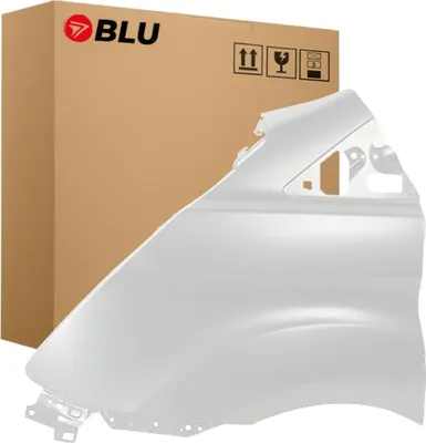 Immagine prodotto di BLU Parafango compatibile con Ford Transit Tourneo Custom I 7VTA Sinistra Weiss FrozenWhite | 2013-2017 | Anteriore | Verniciato | Pronto per il montaggio | Acciaio