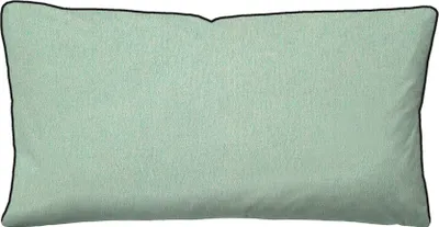 Produktbild von Biberna Melange Flanell Wendebettwäsche 840500 Kissenbezug einzeln 40x80 cm mint